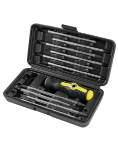 JBM 53010 Estuche de destornilladores con mango intercambiable 20 en 1 2