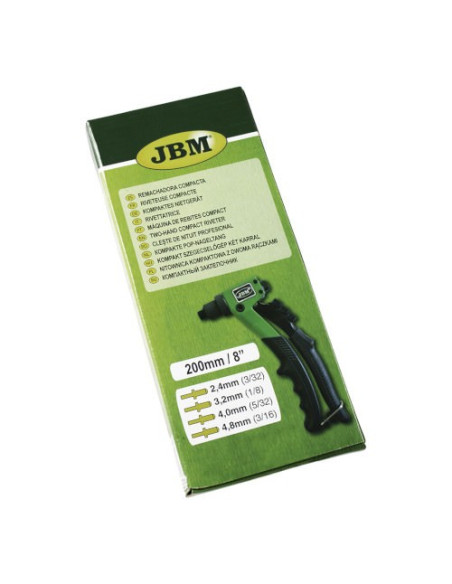 JBM 52462 Remachadora compacta 200mm / 8"