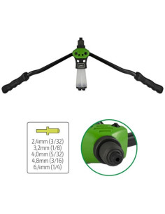 JBM 52464 Remachadora 400mm/16” 2