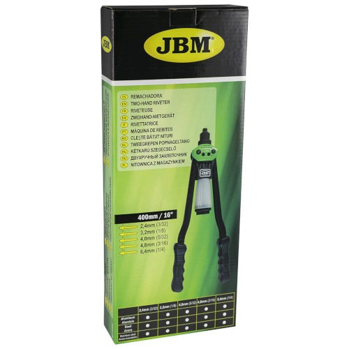 JBM 52464 Remachadora 400mm/16”