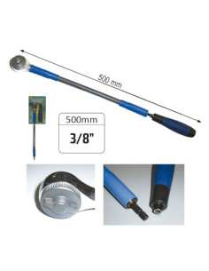 JBM 51801 Carraca flexible de 72 dientes de  3/8” 500mm 2