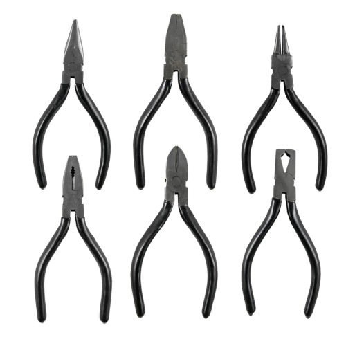 JBM 50580 Juego de 6 alicates mini de 120mm