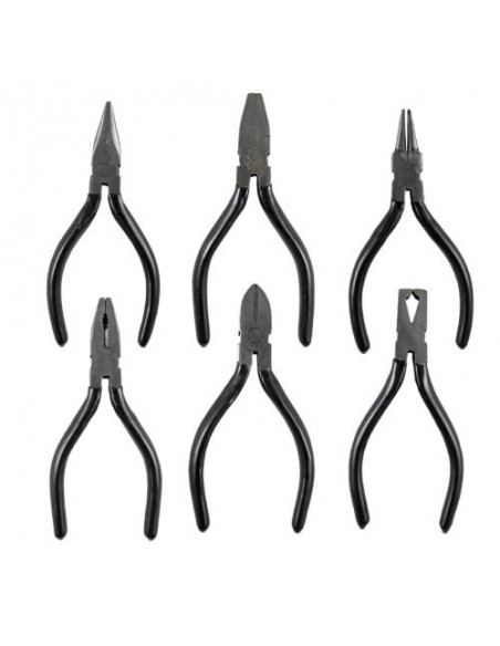 JBM 50580 Juego de 6 alicates mini de 120mm