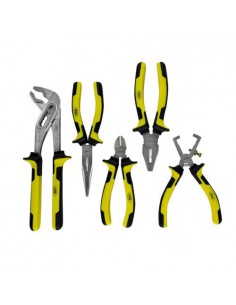 JBM 51812 Set de 5 alicates en estuche 2
