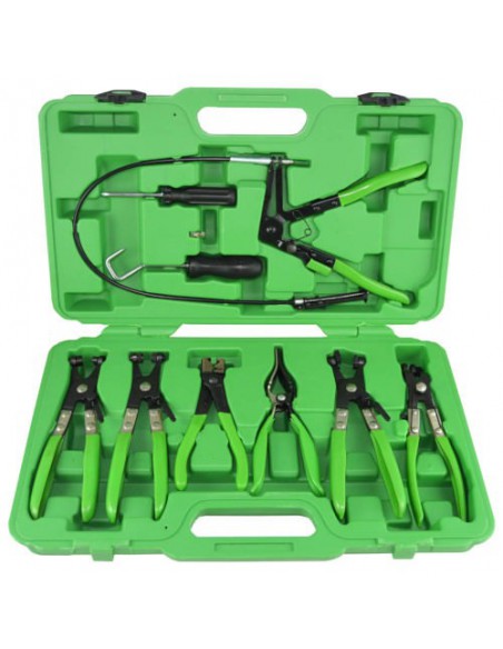 JBM 52050 Set de alicates para abrazaderas