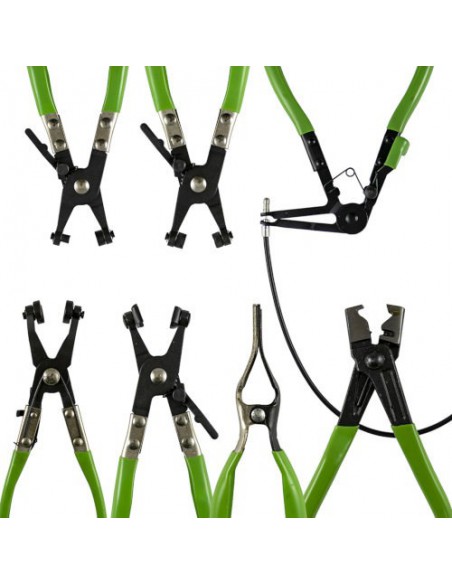 JBM 52050 Set de alicates para abrazaderas