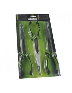 JBM 52272 Set alicates punta de 0º, 45º y 90º 2