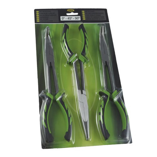 JBM 52272 Set alicates punta de 0º, 45º y 90º