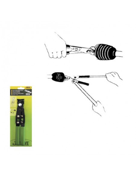 JBM 52619 Alicate abrazadera para fuelle palier