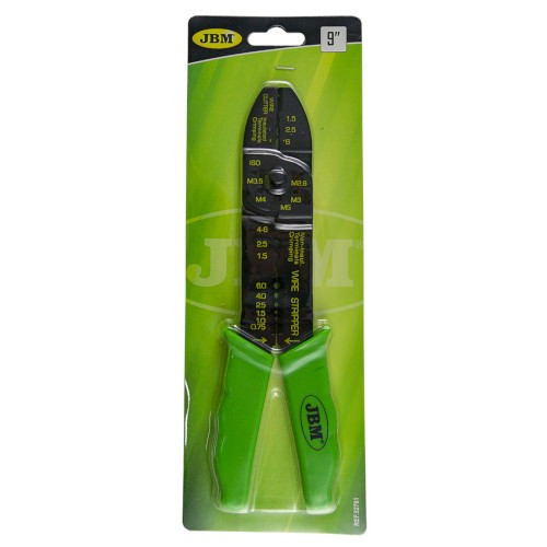 JBM 52761 Alicates para terminales aislados y no aislados 9"