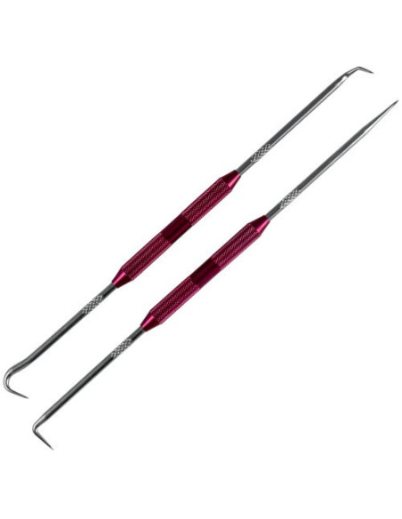 JBM 52852 Set de 2 ganchos para extraer gomas en tubo de escape