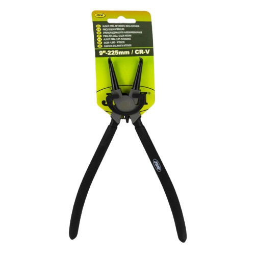 JBM 52965 Alicate seger para interiores boca curva 9" (225mm)