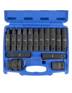 JBM 51028 Set de 16 puntas de impacto 2