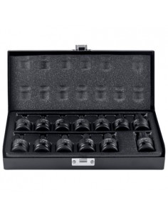 JBM 52344 Set de 13 puntas de impacto de 1/2" hexagonal y torx 2