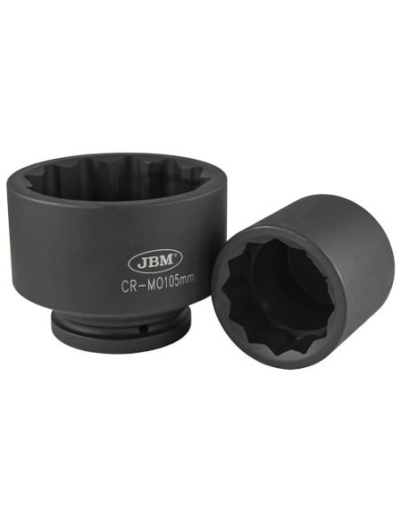 JBM 11624 Vaso de impacto 12 cantos 1" 65mm