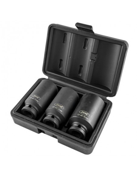JBM 52694 Set de 3 vasos xzn de 1/2" de impacto