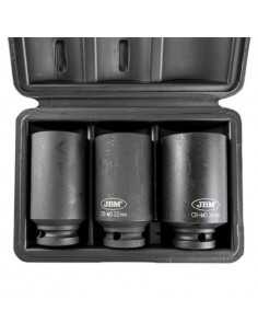 JBM 52694 Set de 3 vasos xzn de 1/2" de impacto 2