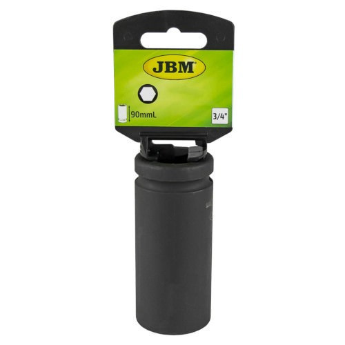 JBM 13723 Vaso de impacto largo hexagonal 3/4" 19mm