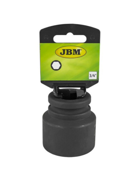 JBM 11126 Vaso impacto hexagonal 3/4" 19mm