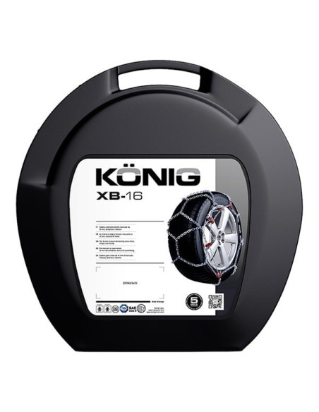Cadenas de nieve König XB16 talla 227 Cadenas de nieve König XB16 talla 227