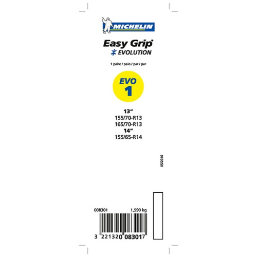Cadenas de nieve Michelin Easy Grip Evolution 1