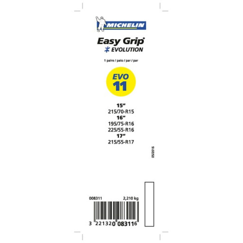 Cadenas de nieve Michelin Easy Grip Evolution 11