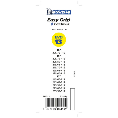 Cadenas de nieve Michelin Easy Grip Evolution 13