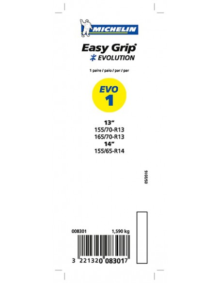 Cadenas de nieve Michelin Easy Grip Evolution 2 Cadenas de nieve Michelin Easy Grip Evolution 2