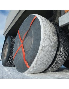 Cadenas de nieve y cadenas de nieve textiles 