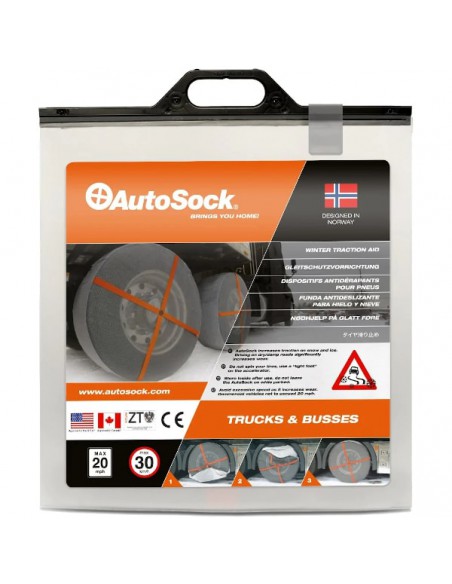 Cadena nieve textil camion y autobus Autosock AL89