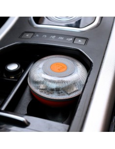 Luz emergencia coche led señal V16 conectada DGT 3.0 Flashled SOS 2