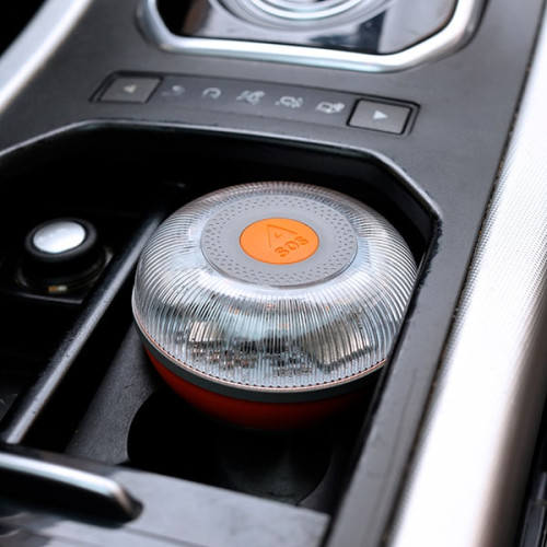Luz emergencia coche led señal V16 conectada DGT 3.0 Flashled SOS