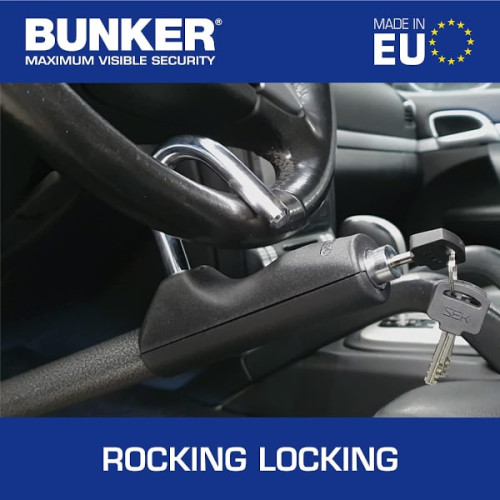 Antirrobo coche volante pedal telescopico Bunker BT29