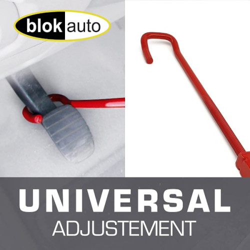 Antirrobo de coche volante a pedal Blockauto 571B