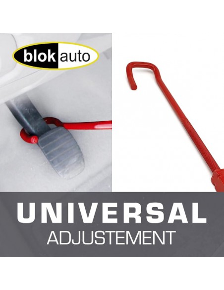 Antirrobo de coche volante a pedal Blockauto 571B Antirrobo de coche volante a pedal Blockauto 571B
