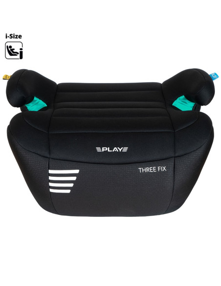 Silla coche bebé Play Three Fix i-Size black frontal Silla coche bebé Play Three Fix i-Size black frontal