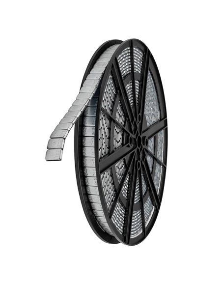 Dispensador de carton 1000 contrapesas adhesivas 5 gramos