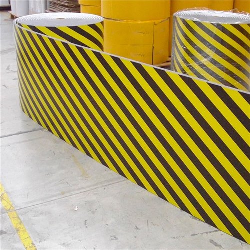 Protector ignifugo en bobina rojo/blanco (metro)