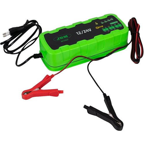 Cargador de batería coche JBM 53929 12/24V 7 amperios
