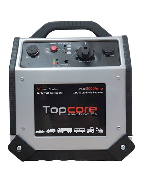 Arrancador profesional booster 12/24V Topcore