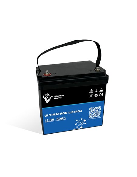 Batería de litio LiFePO4 12.8V 50 Ah bluetooh y smart BMS 5 años garantía