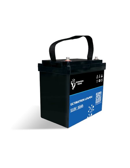 Batería de litio LiFePO4 12.8V 50 Ah bluetooh y smart BMS 5 años garantía