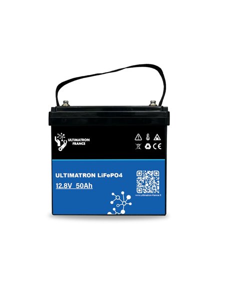 Batería de litio LiFePO4 12.8V 50 Ah bluetooh y smart BMS 5 años garantía