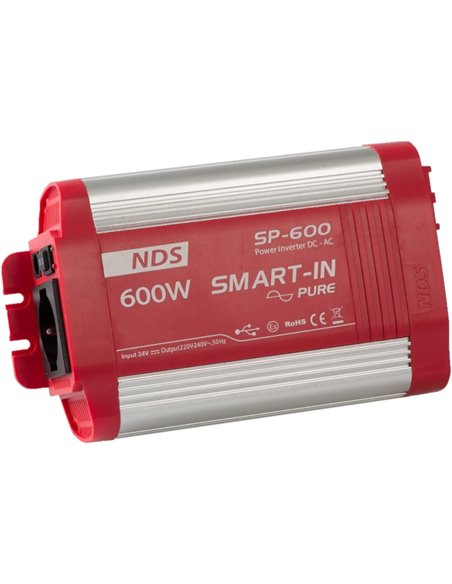 Inversor 600W - 24V NDS Dometic SP 600-24 onda senoidal pura Inversor 600W - 24V NDS Dometic SP 600-24 onda senoidal pura