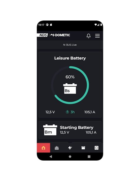 Batería de litio LiFePO4 NDS TEMPRA 12V 100 Ah TLB 100F bluetooth BMS y N-Bus