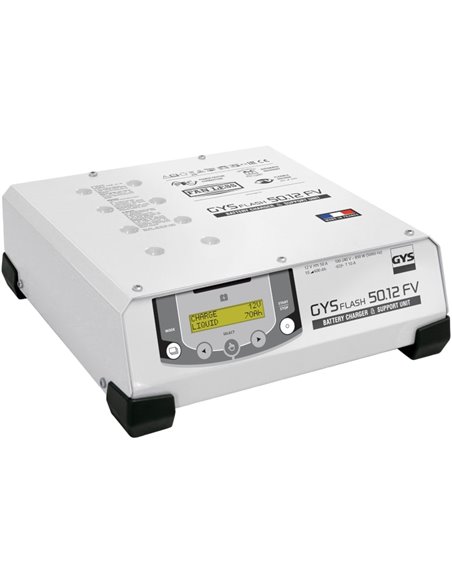 CARGADOR DE BATERÍAS GYSFLASH 50.12 HF FV CARGADOR DE BATERÍAS GYSFLASH 50.12 HF FV