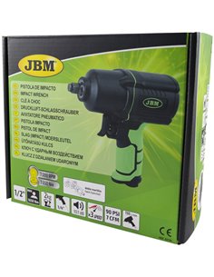 Pistola de impacto JBM 53726 1/2" 2