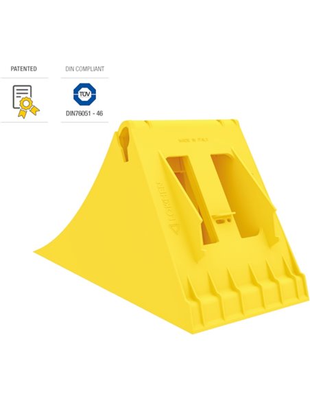 Calzo homologado DIN-76051 383x160x193 Calzo homologado DIN-76051 383x160x193