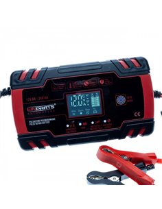 Cargador de baterías Einparts 12/24V hasta 8 amperios 2