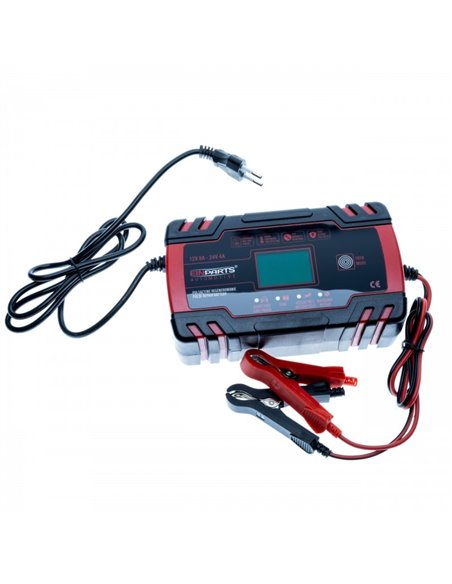 Cargador de baterías Einparts 12/24V hasta 8 amperios Cargador de baterías Einparts 12/24V hasta 8 amperios
